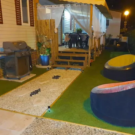 Campsite Mobilhome 3ch Lave Linge - Ext Cocooning Es117 Frejus